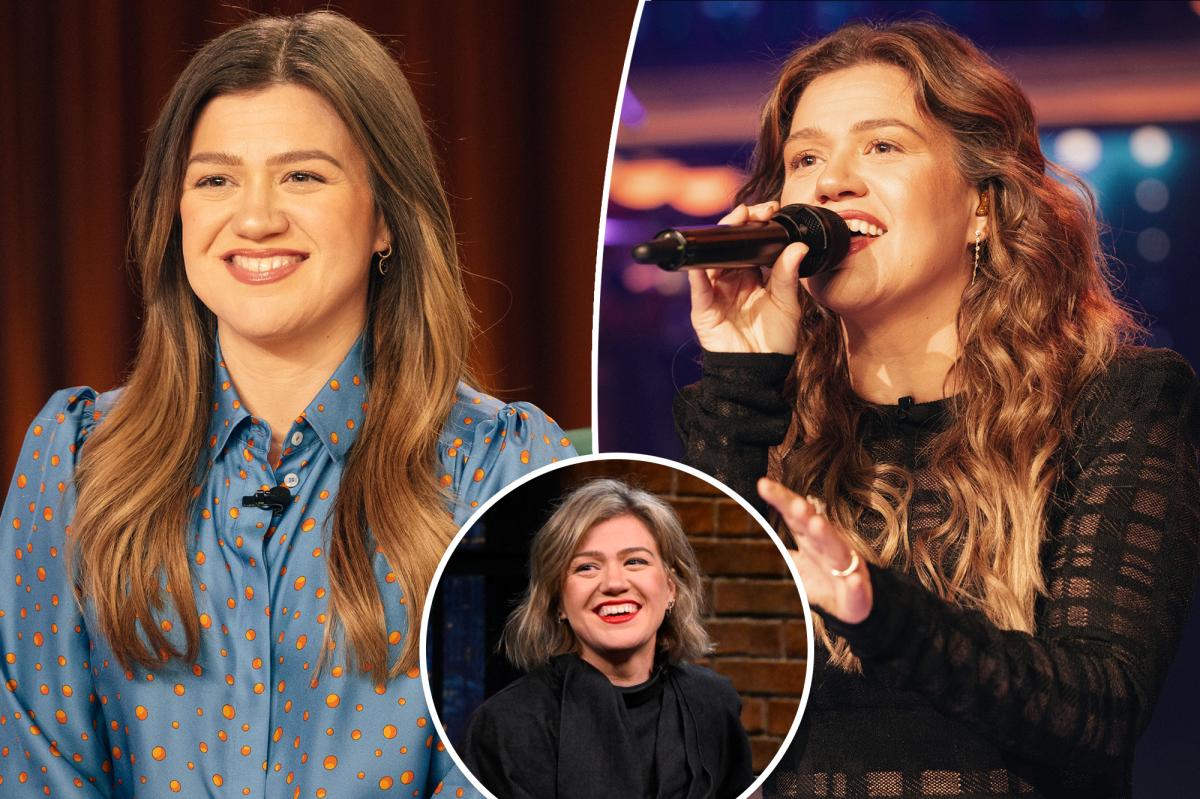 Kelly Clarkson's New Bob Haircut Sparks Buzz After Talk Show Finale