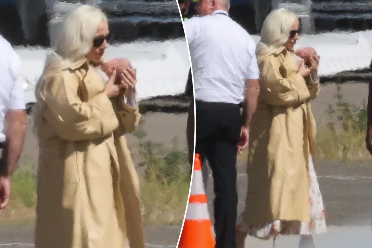 Lady Gaga's Glam Baby Arrival in LA Sparks Buzz