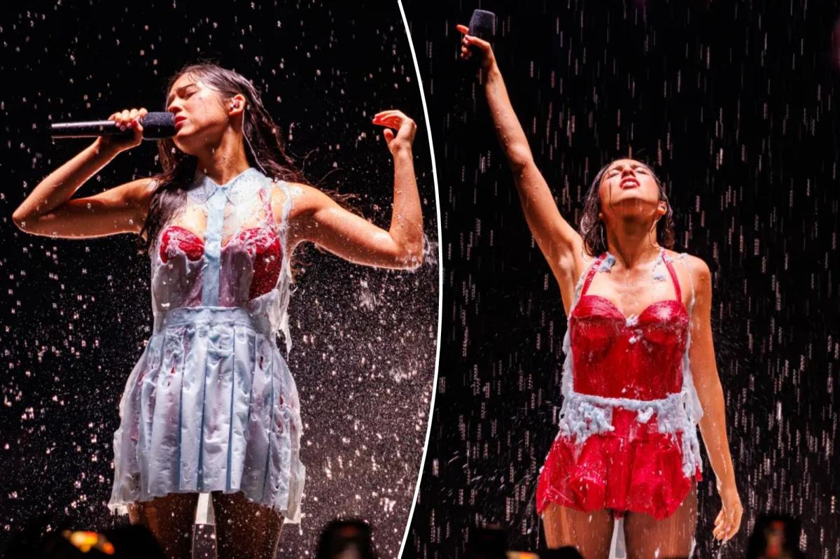 Olivia Rodrigo's Dress Melts Away Onstage, Revealing Bold Surprise