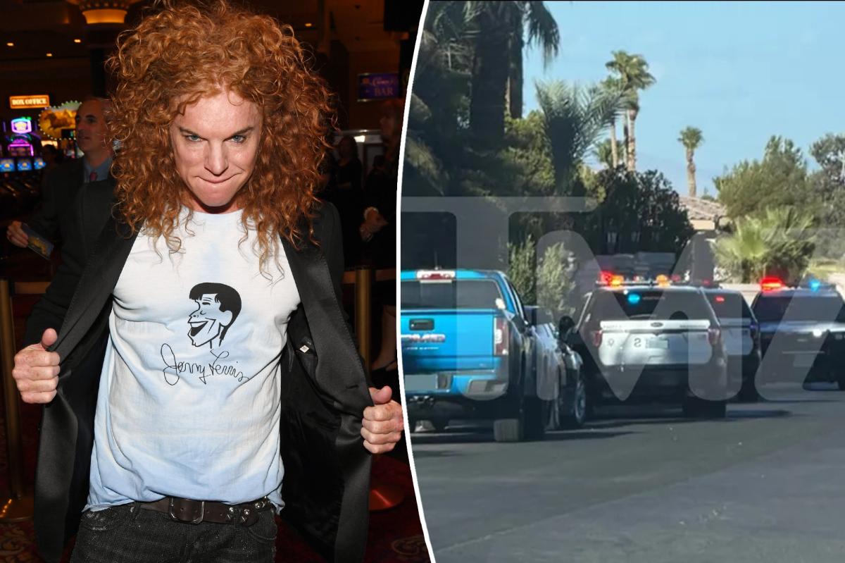 Carrot Top's Las Vegas Home Surrounded by Police: What Happened?