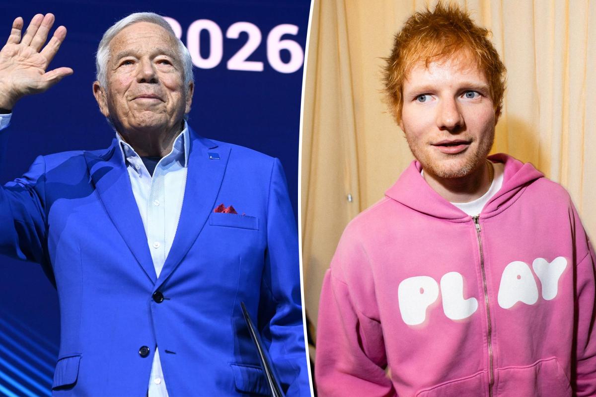 Robert Kraft's $2 Million Donation: The Story Behind Ed Sheeran's Call
